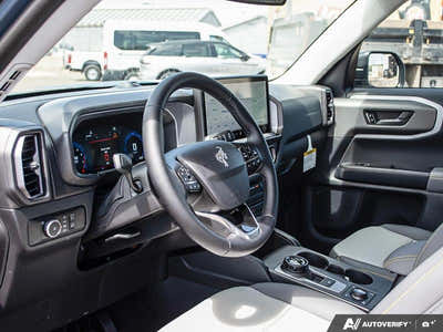 NEW 2026 Ford Bronco Sport Badlands - DARK SPACE GREY LEATHER Interior - $51,914 - Stock #E60646 - VIN 3FMCR9DAXTRE51320