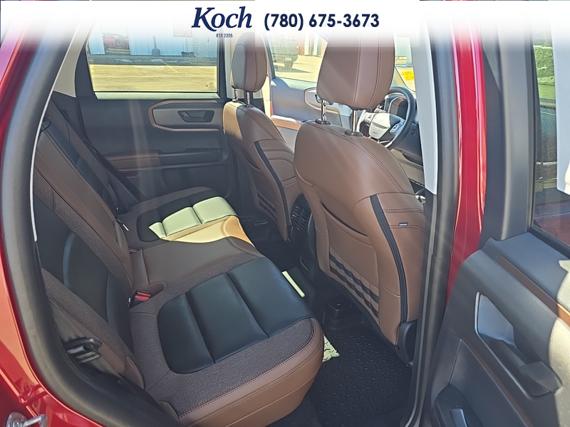 NEW 2026 Ford Bronco Sport Outer Banks - Ruby Red Tri-coat Metallic Exterior / EBONY BROWN VINYL Interior - $42,290 - Stock #A26145 - VIN 3FMCR9CN2TRE36671 - Photo 13