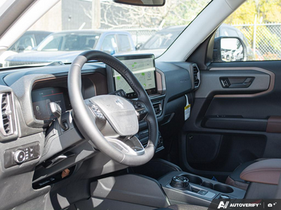 NEW 2026 Ford Bronco Sport Outer Banks - EBONY/ROAST, PREMIUM TRIMMED HTD FRONT BUCKET SEATS Interior - $43,799 - Stock #E61017 - VIN 3FMCR9CN4TRF12889