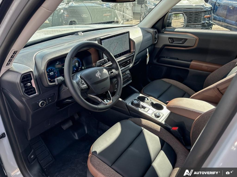 USED 2026 Ford Bronco Sport Outer Banks Sasquatch - Space White Metallic Exterior / EBONY/ROAST, PREMIUM TRIMMED HTD FRONT BUCKET SEATS Interior - $42,925 - Stock #EP4757 - VIN 3FMCR9CN8TRE50316 - Photo 13