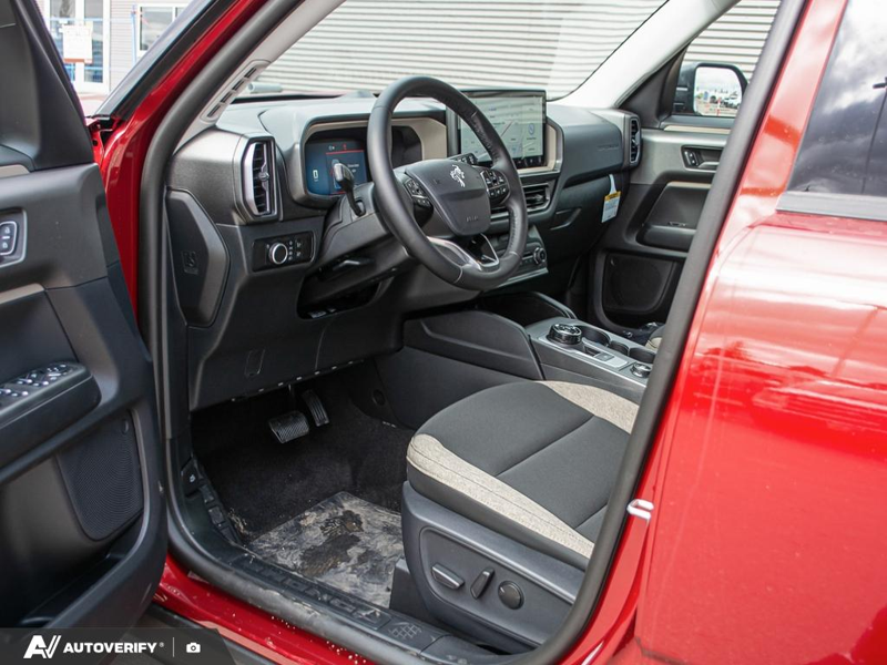 NEW 2026 Ford Bronco Sport Big Bend - Ruby Red Metallic Tinted Clearcoat Exterior / MEDIUM LT SMOKED TRUFFLE, CLOTH HEATED FRONT BUCKET SEATS Interior - $41,443 - Stock #D60804 - VIN 3FMCR9BN3TRF11878 - Photo 13