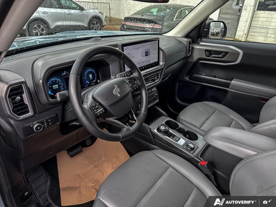 USED 2026 Ford Bronco Sport Badlands - DARK SPACE GREY, LEATHER-TRIMMED FRONT SPORT CONTOUR BUCKET SEAT Interior - $49,937 - Stock #EP4789 - VIN 3FMCR9DA1TRE24720