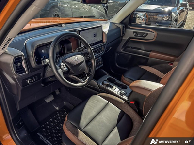USED 2026 Ford Bronco Sport Outer Banks - EBONY/ROAST, PREMIUM TRIMMED HTD FRONT BUCKET SEATS Interior - $42,912 - Stock #EP4796 - VIN 3FMCR9CN2TRE29428