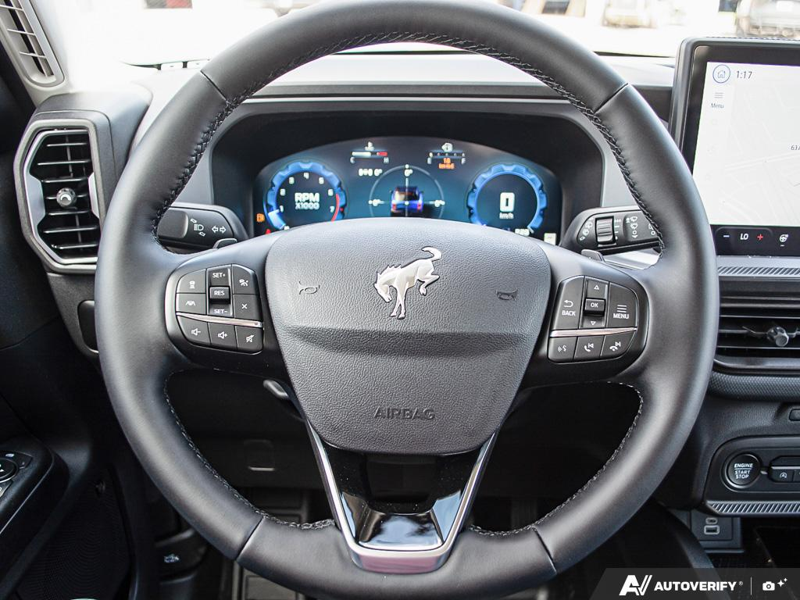 NEW 2026 Ford Bronco Sport Badlands - Azure Grey Metallic Tri-coat Exterior / DARK SPACE GREY LEATHER Interior - $51,914 - Stock #E60646 - VIN 3FMCR9DAXTRE51320 - Photo 14