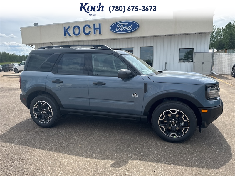 NEW 2026 Ford Bronco Sport Outer Banks - Azure Grey Metallic Tri-coat Exterior / EBONY BROWN VINYL Interior - $44,985 - Stock #A26189 - VIN 3FMCR9CN8TRE70159 - Photo 14