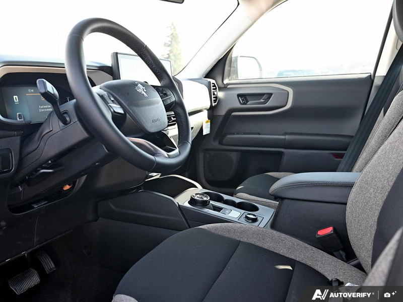 NEW 2026 Ford Bronco Sport Big Bend - Azure Grey Metallic Tri-coat Exterior / MEDIUM LT SMOKED TRUFFLE, CLOTH HEATED FRONT BUCKET SEATS Interior - $43,099 - Stock #E61088 - VIN 3FMCR9BN6TRF12247 - Photo 14