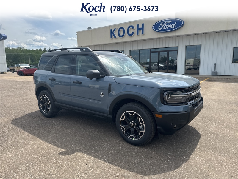 NEW 2026 Ford Bronco Sport Outer Banks - Azure Grey Metallic Tri-coat Exterior / EBONY BROWN VINYL Interior - $44,985 - Stock #A26189 - VIN 3FMCR9CN8TRE70159 - Photo 15