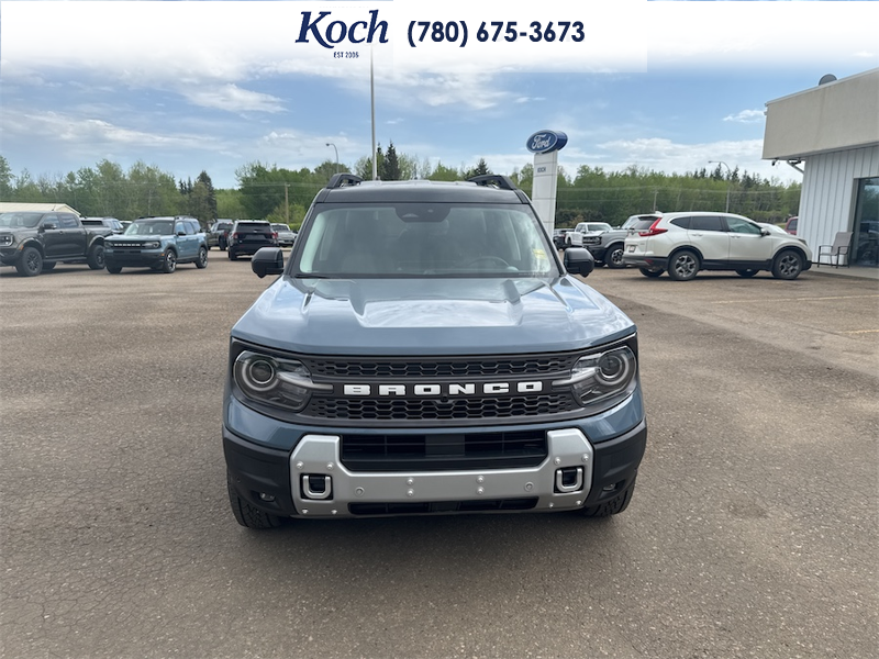 NEW 2026 Ford Bronco Sport Badlands - Azure Grey Metallic Tri-coat Exterior / DARK SPACE GREY LEATHER Interior - $48,490 - Stock #A26155 - VIN 3FMCR9DA9TRE50188 - Photo 16