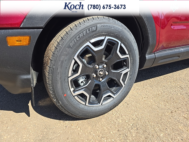 NEW 2026 Ford Bronco Sport Outer Banks - Ruby Red Tri-coat Metallic Exterior / EBONY BROWN VINYL Interior - $42,290 - Stock #A26145 - VIN 3FMCR9CN2TRE36671 - Photo 18