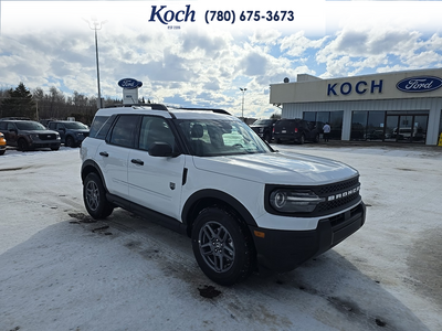 NEW 2026 Ford Bronco Sport Big Bend - Oxford White Exterior - $38,440 - Stock #A26072 - VIN 3FMCR9BN1TRE09379