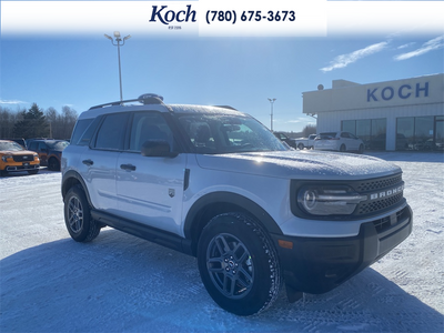 NEW 2026 Ford Bronco Sport Big Bend - Crystal White Tricoat Exterior - $38,440 - Stock #A26073 - VIN 3FMCR9BN8TRE09332