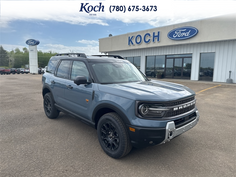 NEW 2026 Ford Bronco Sport Badlands - Azure Grey Metallic Tri-coat Exterior - $49,240 - Stock #A26155 - VIN 3FMCR9DA9TRE50188