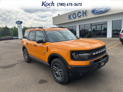 NEW 2026 Ford Bronco Sport Big Bend - Orange Fury Metallic Tri-coat Exterior - $39,835 - Stock #A26121 - VIN 3FMCR9BN9TRE20954