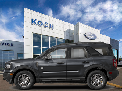 NEW 2026 Ford Bronco Sport Big Bend - Shadow Black Exterior - $38,724 - Stock #E60749 - VIN 3FMCR9BN2TRE70613