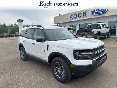 NEW 2026 Ford Bronco Sport Big Bend - Oxford White Exterior - $38,440 - Stock #A26072 - VIN 3FMCR9BN1TRE09379