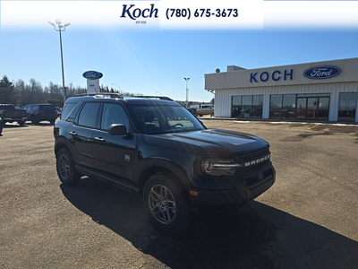 NEW 2026 Ford Bronco Sport Big Bend - Shadow Black Exterior - $38,440 - Stock #A26141 - VIN 3FMCR9BN2TRE36235