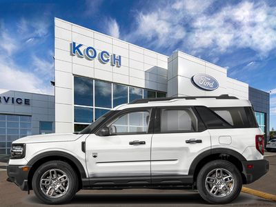 NEW 2026 Ford Bronco Sport Big Bend - Oxford White Exterior - $39,449 - Stock #E60775 - VIN 3FMCR9BN4TRE70306