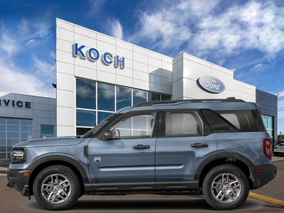 NEW 2026 Ford Bronco Sport Big Bend - Azure Grey Metallic Tri-coat Exterior - $39,524 - Stock #E60765 - VIN 3FMCR9BN7TRE70574