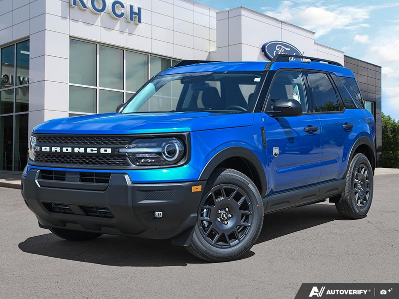 NEW 2026 Ford Bronco Sport Big Bend - Velocity Blue Metallic Exterior / LIGHT SMOKED TRUFFLE Interior - $38,594 - Stock #E60695 - VIN 3FMCR9BN8TRE70535 - Photo 1
