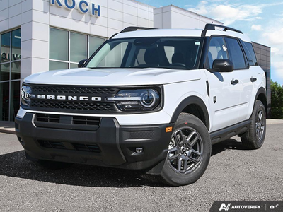 NEW 2026 Ford Bronco Sport Big Bend - Oxford White Exterior - $39,449 - Stock #E60775 - VIN 3FMCR9BN4TRE70306