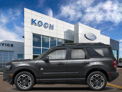 NEW 2026 Ford Bronco Sport Outer Banks - Shadow Black Exterior - $45,499 - Stock #E60800 - VIN 3FMCR9CNXTRE69532
