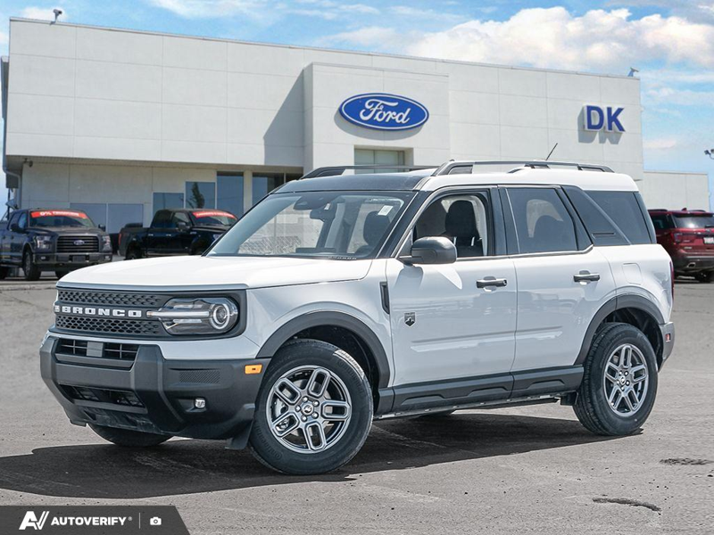 NEW 2026 Ford Bronco Sport Big Bend - Space White Metallic Exterior / LIGHT SMOKED TRUFFLE Interior - $37,534 - Stock #D60590 - VIN 3FMCR9BN9TRE20937 - Photo 1