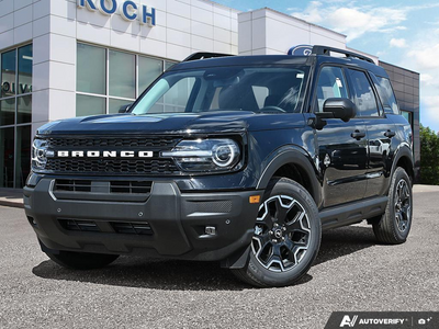 NEW 2026 Ford Bronco Sport Outer Banks - Shadow Black Exterior - $46,249 - Stock #E60800 - VIN 3FMCR9CNXTRE69532