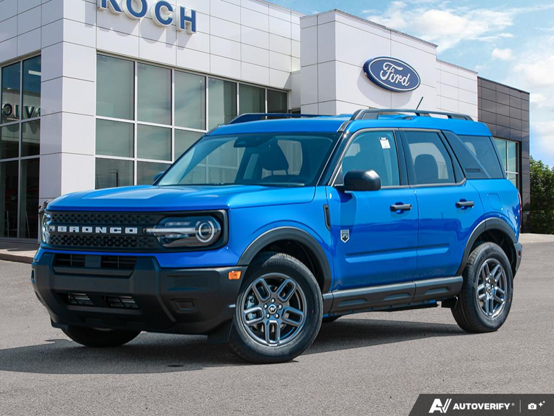 NEW 2026 Ford Bronco Sport Big Bend - Velocity Blue Metallic Exterior / LIGHT SMOKED TRUFFLE Interior - $37,248 - Stock #E60880 - VIN 3FMCR9BNXTRE86784 - Photo 1