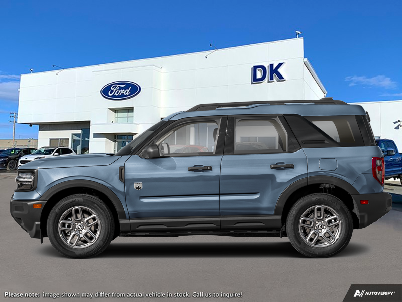 NEW 2026 Ford Bronco Sport Big Bend - Azure Grey Metallic Tri-coat Exterior / MEDIUM LT SMOKED TRUFFLE, CLOTH HEATED FRONT BUCKET SEATS Interior - $42,093 - Stock #D60734 - VIN 3FMCR9BN4TRF02266 - Photo 1
