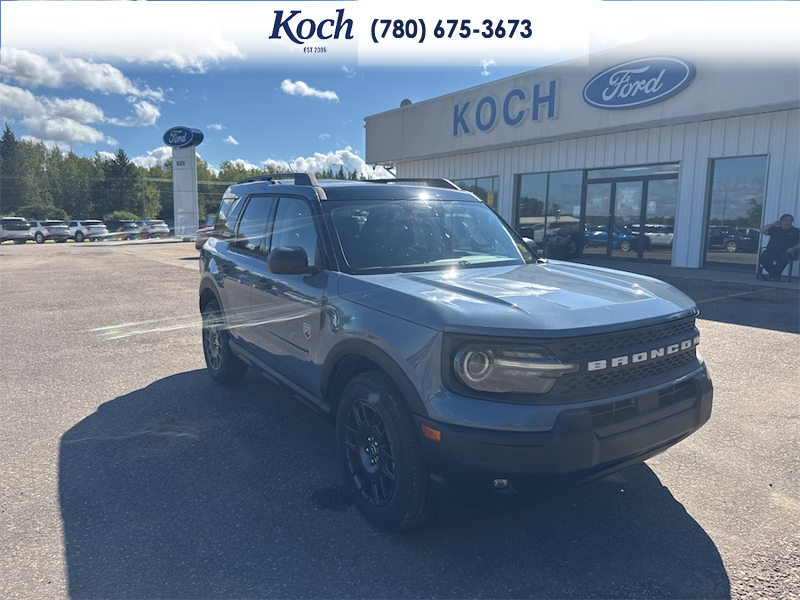 NEW 2026 Ford Bronco Sport Big Bend - Azure Grey Metallic Tri-coat Exterior / LIGHT SMOKED TRUFFLE Interior - $42,895 - Stock #A26255 - VIN 3FMCR9BN8TRE70261 - Photo 1