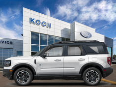 USED 2026 Ford Bronco Sport Outer Banks - Space White Metallic Exterior - $42,925 - Stock #EP4757 - VIN 3FMCR9CN8TRE50316