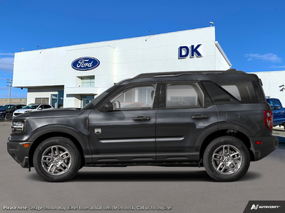 NEW 2026 Ford Bronco Sport Big Bend - Shadow Black Exterior - $40,843 - Stock #D60811 - VIN 3FMCR9BN2TRF11841
