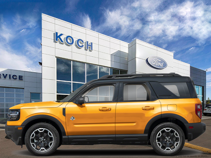 USED 2026 Ford Bronco Sport Outer Banks - Orange Fury Metallic Tri-coat Exterior / EBONY/ROAST, PREMIUM TRIMMED HTD FRONT BUCKET SEATS Interior - $42,912 - Stock #EP4795 - VIN 3FMCR9CN7TRE34558 - Photo 1