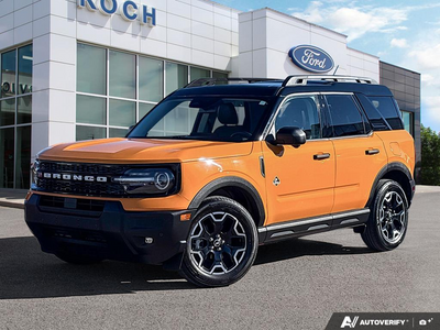 USED 2026 Ford Bronco Sport Outer Banks - Orange Fury Metallic Tri-coat Exterior - $42,912 - Stock #EP4796 - VIN 3FMCR9CN2TRE29428