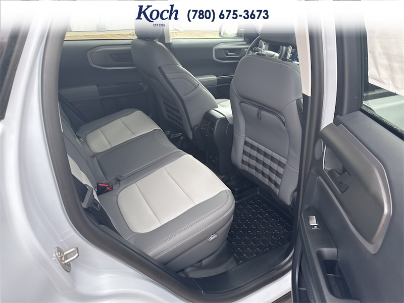NEW 2026 Ford Bronco Sport Badlands - Crystal White Tricoat Exterior / DARK SPACE GREY LEATHER Interior - $54,650 - Stock #A26055 - VIN 3FMCR9DAXTRE09973 - Photo 20