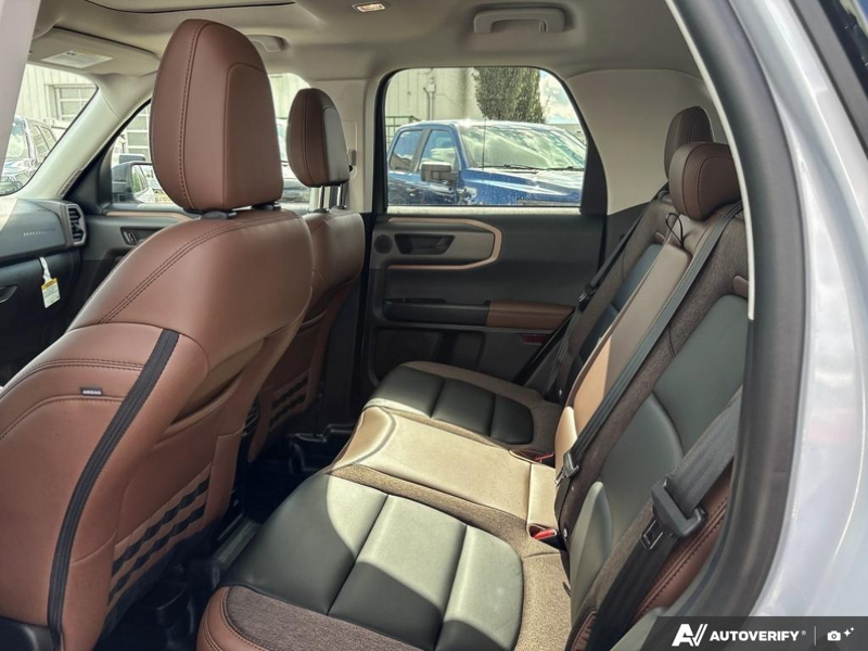USED 2026 Ford Bronco Sport Outer Banks Sasquatch - Space White Metallic Exterior / EBONY/ROAST, PREMIUM TRIMMED HTD FRONT BUCKET SEATS Interior - $42,925 - Stock #EP4757 - VIN 3FMCR9CN8TRE50316 - Photo 23