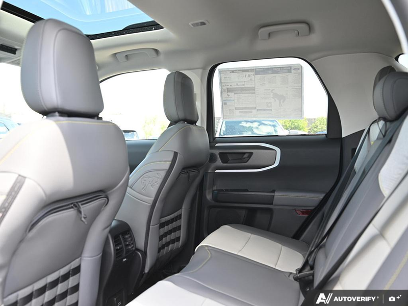 NEW 2026 Ford Bronco Sport Badlands - Azure Grey Metallic Tri-coat Exterior / DARK SPACE GREY LEATHER Interior - $50,990 - Stock #E60762 - VIN 3FMCR9DA8TRE68987 - Photo 25
