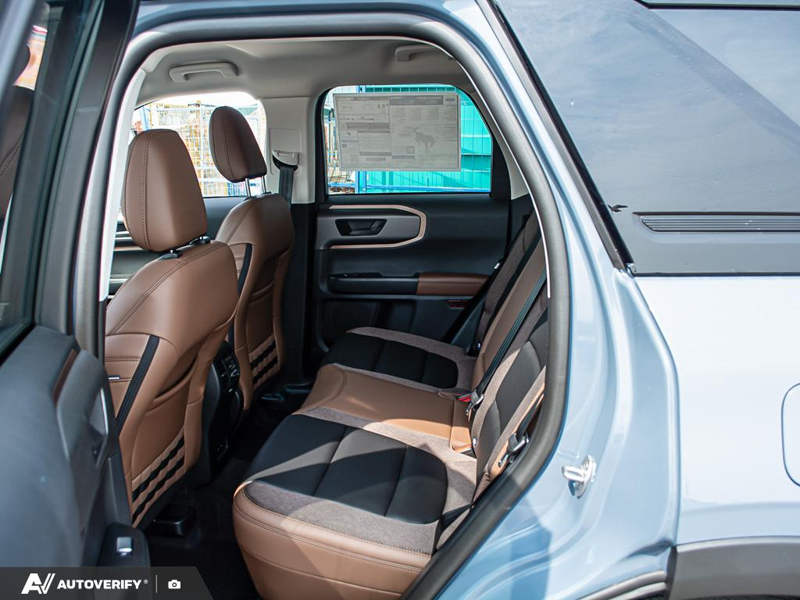 NEW 2026 Ford Bronco Sport Outer Banks - Azure Grey Metallic Tri-coat Exterior / EBONY/ROAST, PREMIUM TRIMMED HTD FRONT BUCKET SEATS Interior - $43,353 - Stock #D60696 - VIN 3FMCR9CN4TRE86844 - Photo 26