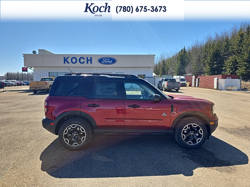 NEW 2026 Ford Bronco Sport Outer Banks - Ruby Red Tri-coat Metallic Exterior / EBONY BROWN VINYL Interior - $42,290 - Stock #A26145 - VIN 3FMCR9CN2TRE36671 - Photo 28