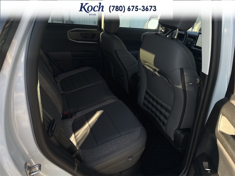 NEW 2026 Ford Bronco Sport Badlands - Space White Metallic Exterior / DARK SPACE GREY, ACTIVEX TRIMMED HTD FR SPORT CONTOUR BUCKET SEA Interior - $47,470 - Stock #A26257 - VIN 3FMCR9DA8TRE86406 - Photo 28