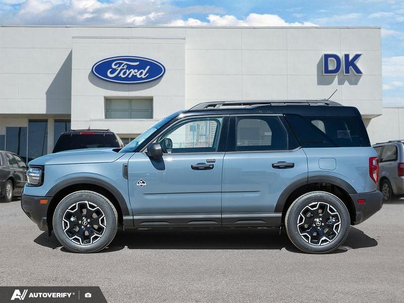 NEW 2026 Ford Bronco Sport Outer Banks - Azure Grey Metallic Tri-coat Exterior / EBONY ROAST Interior - $45,913 - Stock #D60540 - VIN 3FMCR9CN9TRE10083 - Photo 3
