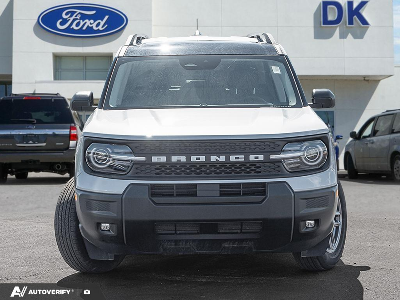 NEW 2026 Ford Bronco Sport Big Bend - Space White Metallic Exterior / LIGHT SMOKED TRUFFLE Interior - $37,534 - Stock #D60590 - VIN 3FMCR9BN9TRE20937 - Photo 2