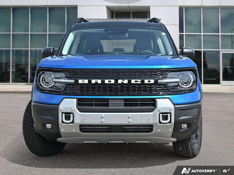 NEW 2026 Ford Bronco Sport Badlands - Velocity Blue Metallic Exterior / DARK SPACE GREY LEATHER Interior - $51,681 - Stock #E60872 - VIN 3FMCR9DAXTRE87430 - Photo 2