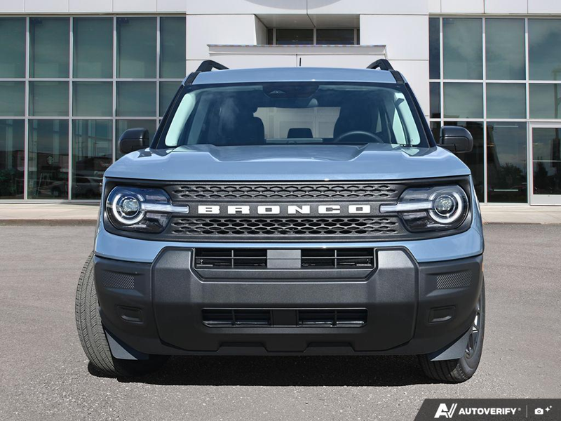 NEW 2026 Ford Bronco Sport Big Bend - Azure Grey Metallic Tri-coat Exterior / MEDIUM LT SMOKED TRUFFLE, CLOTH HEATED FRONT BUCKET SEATS Interior - $43,099 - Stock #E61088 - VIN 3FMCR9BN6TRF12247 - Photo 2