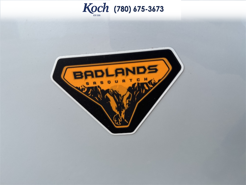 NEW 2026 Ford Bronco Sport Badlands - Crystal White Tricoat Exterior / DARK SPACE GREY LEATHER Interior - $54,650 - Stock #A26055 - VIN 3FMCR9DAXTRE09973 - Photo 36
