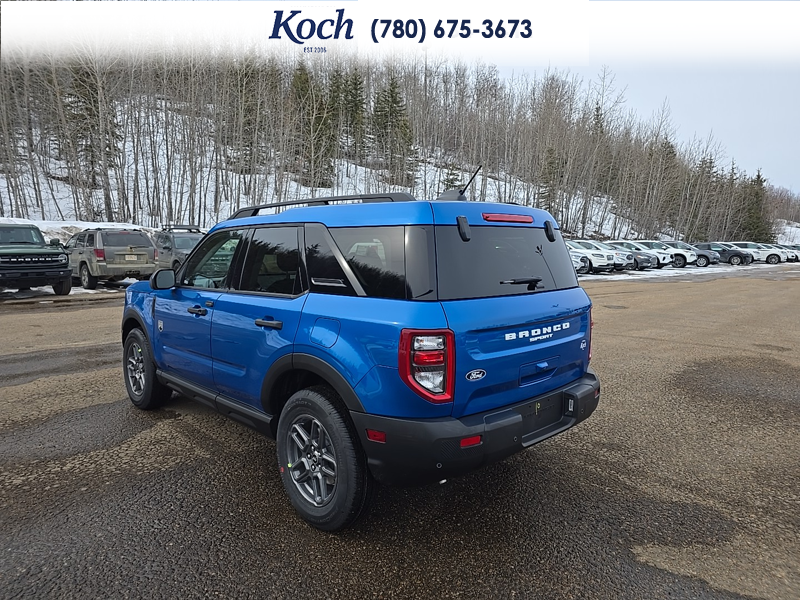 NEW 2026 Ford Bronco Sport Big Bend - Velocity Blue Metallic Exterior / LIGHT SMOKED TRUFFLE Interior - $41,440 - Stock #A26125 - VIN 3FMCR9BN6TRE21320 - Photo 3