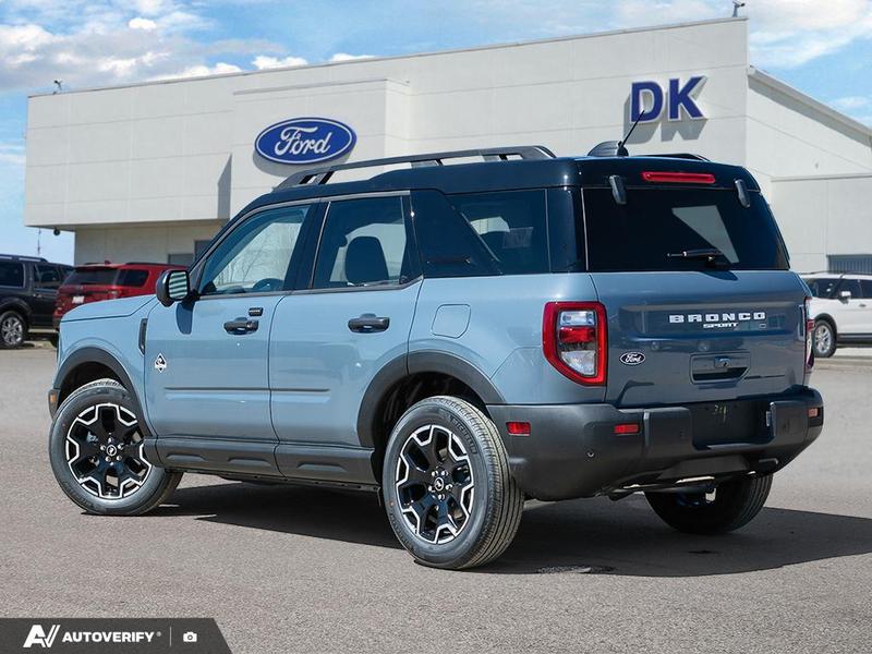 NEW 2026 Ford Bronco Sport Outer Banks - Azure Grey Metallic Tri-coat Exterior / EBONY ROAST Interior - $45,913 - Stock #D60540 - VIN 3FMCR9CN9TRE10083 - Photo 4