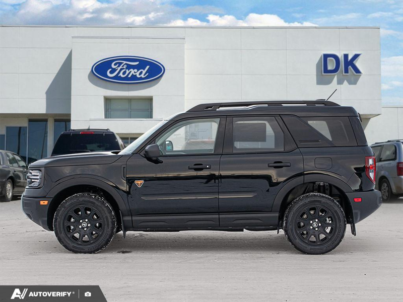 NEW 2026 Ford Bronco Sport Badlands - Shadow Black Exterior / DARK SPACE GREY LEATHER Interior - $46,768 - Stock #D60200 - VIN 3FMCR9DA7TRE10515 - Photo 3