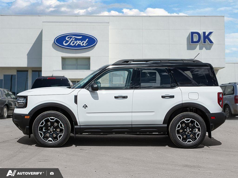 NEW 2026 Ford Bronco Sport Outer Banks - Oxford White Exterior / EBONY ROAST Interior - $40,968 - Stock #D60446 - VIN 3FMCR9CNXTRE40080 - Photo 3