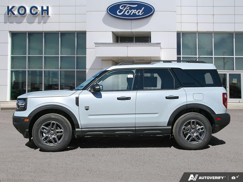NEW 2026 Ford Bronco Sport Big Bend - Space White Metallic Exterior / LIGHT SMOKED TRUFFLE Interior - $38,724 - Stock #E60764 - VIN 3FMCR9BN8TRE70423 - Photo 3